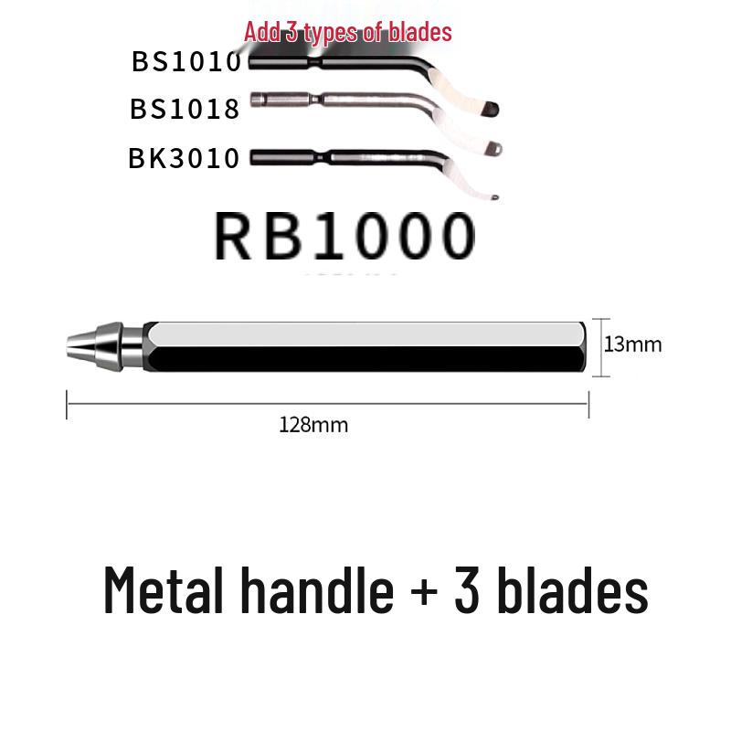 Copper Pipe Chamfering and Deburring Tool - Internal & External Reamer Knife