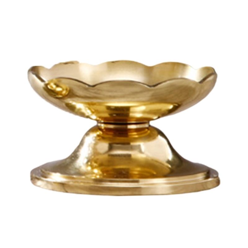 Ghee Lamp Holders Oil Lamp Buddhist Butter Lamp Holders Desktop Ornament Home Decors Buddhist Altar Offering Supplies S