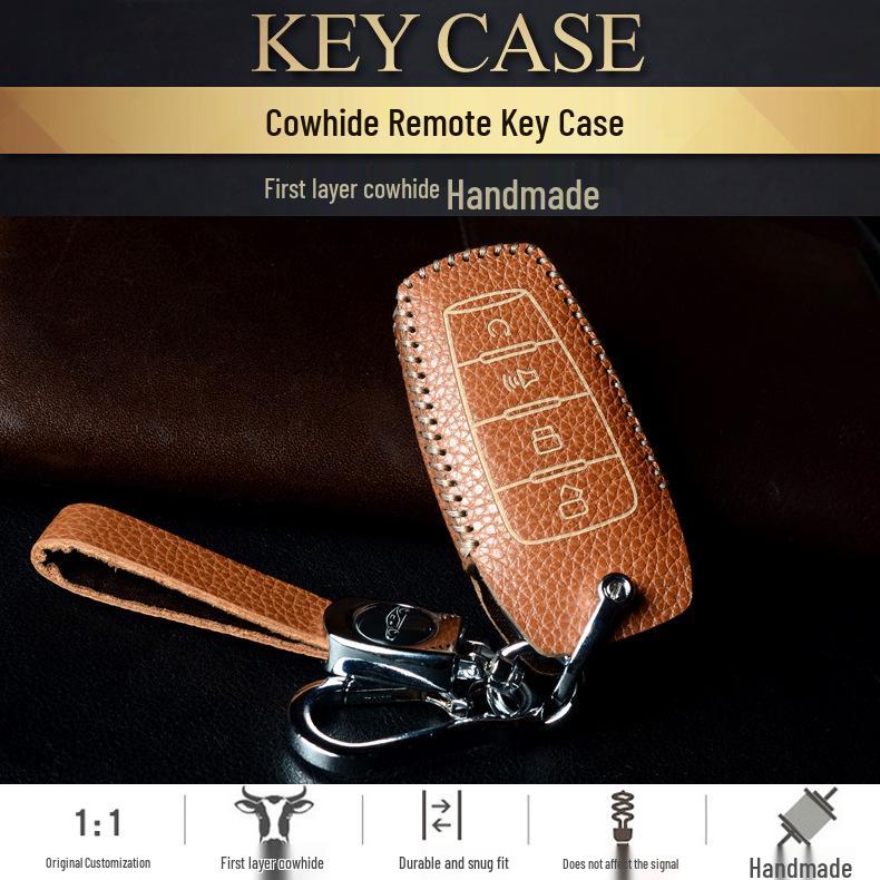 Great Wall Cannon Key Case: Leather Key Holder for 2021-2022 King Kong Cannon Off-Road Pickup