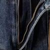 Pantalones vaqueros retro para hombre, primavera y otoño, holgados, con bolsillos grandes, talla grande, rectos, de pernera ancha, largos, talla grande