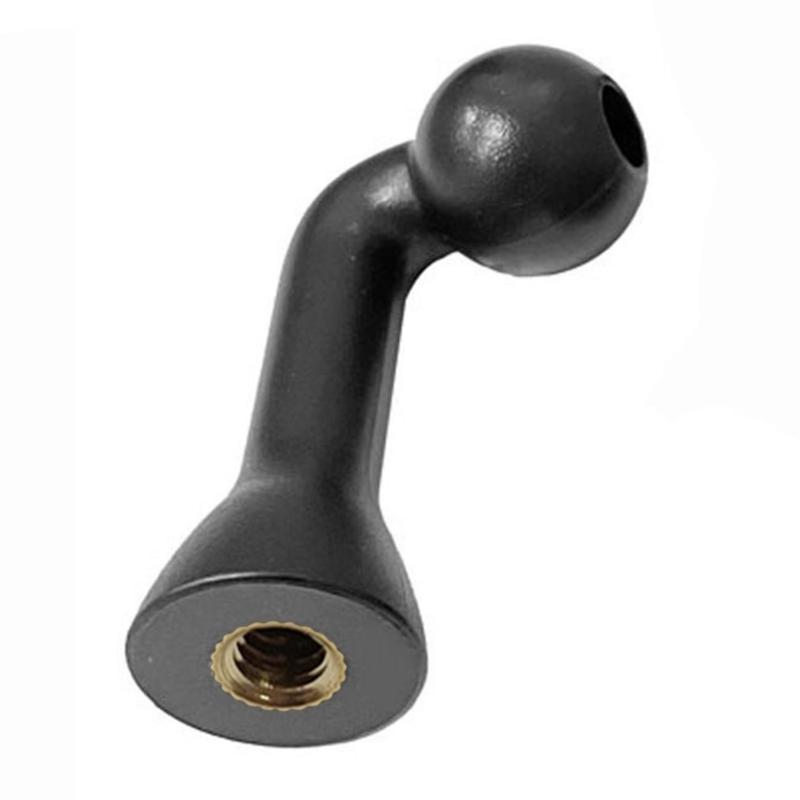 

Universal 1/4 Ball Mount Adapter for Phone Tablet Clip Cradles Holder Magnetic Connector Bend Head Adapter 1