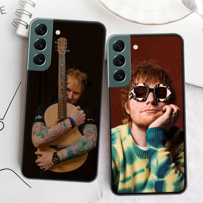 Ed sheeran Singer Phone Case For Samsung Galaxy S22 S25 Ultra S21 S10 Plus S26 Edge S20 S23 S24 FE Cover Silicone Soft TPU C