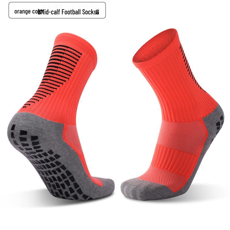 Kinder Anti-Rutsch Mittellange Fußballsocken