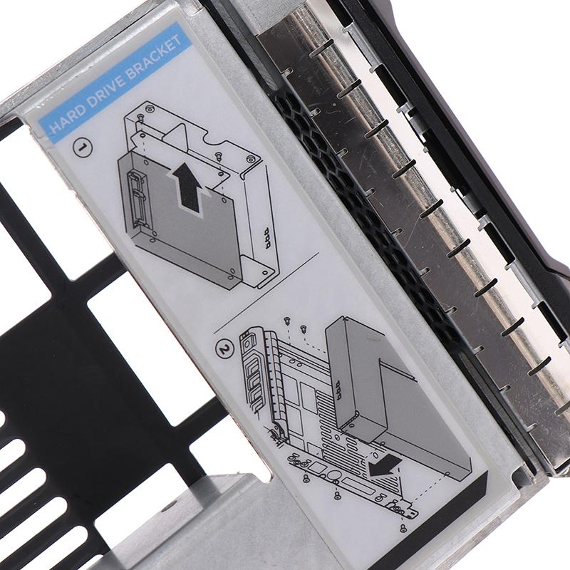2.5" 3.5" SAS SATA HDD Caddy Einschub für Dell poweredge Server R310 R510 R720 R730