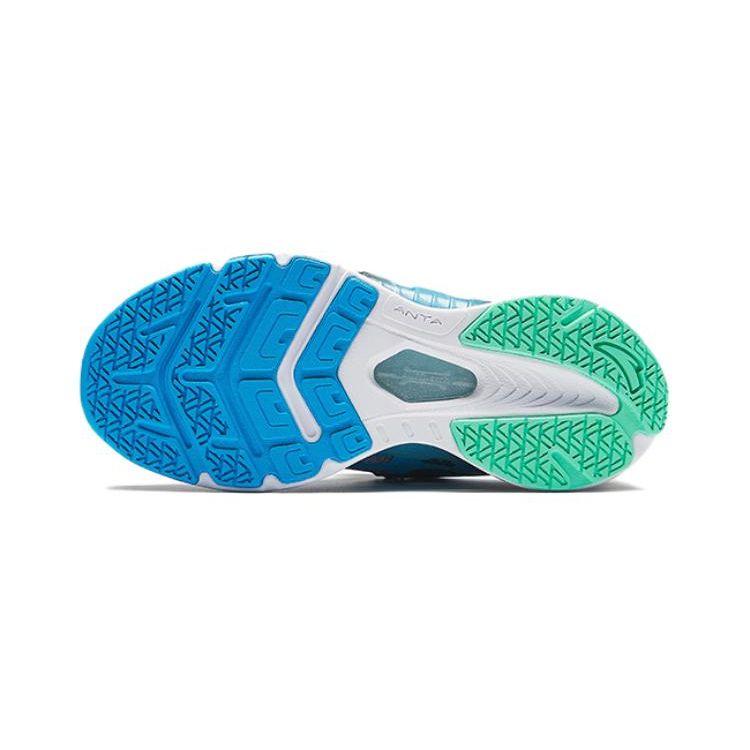 Anta Fashionable Casual Durable Breathable Low-Top Kids Running Shoes Kids Sneakers Silver Blue Black A312429978-3