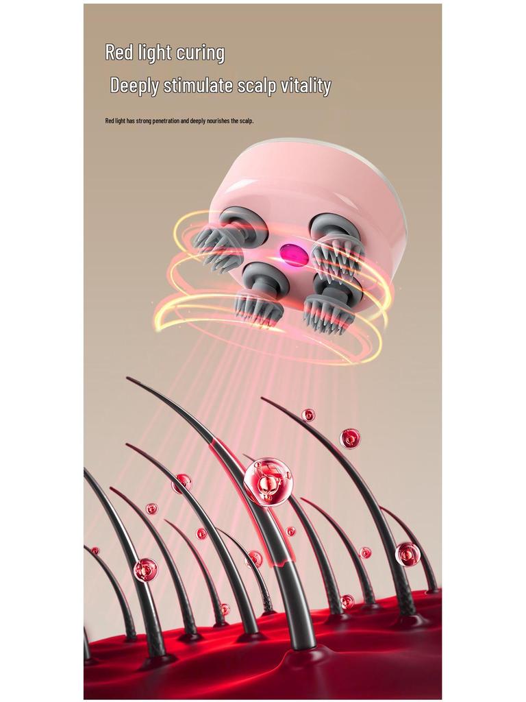 Mini Handheld Multi-Functional Smart Body Head Massager with Multi-Point Stimulation
