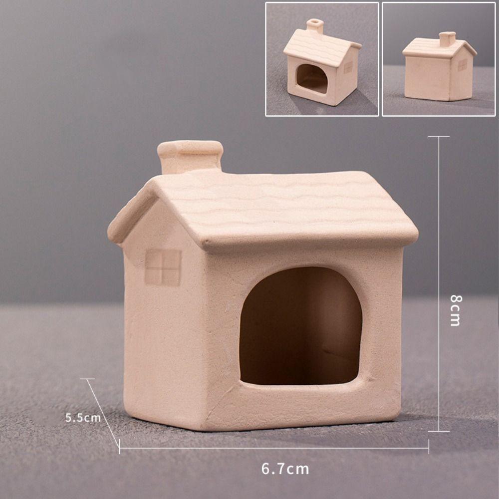 

Multi-style Aquarium Shrimp Hideaway Ceramic Breeding House Cave Miniature Decoration Style 7