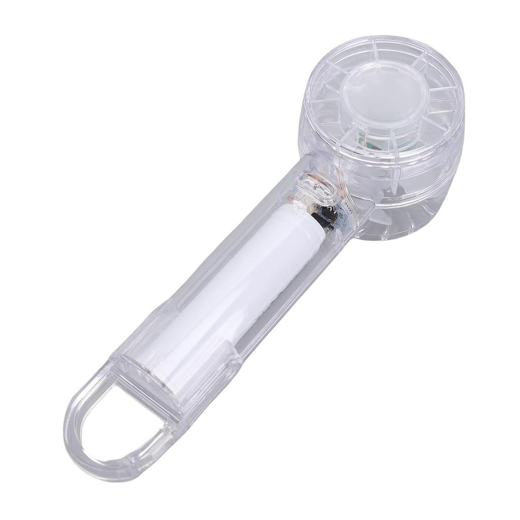 Handheld   Fan 3 Gear Speeds and Cooling Mode USB Ice Compress Transparent Outdoor Handheld Fan for Travel