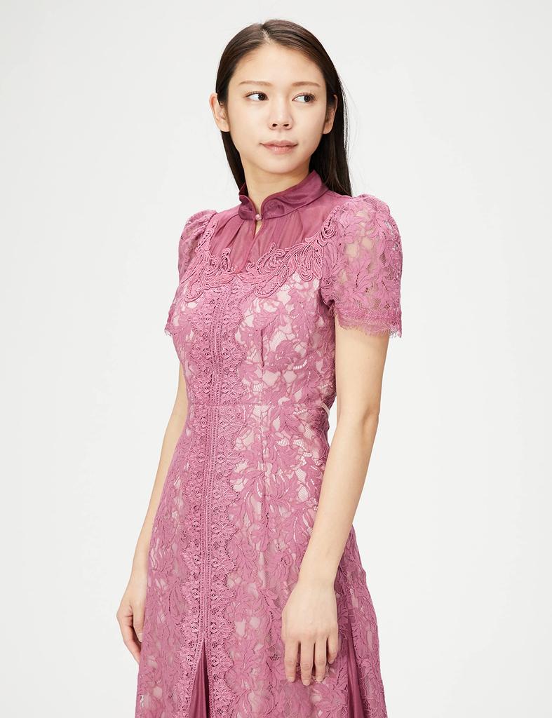 Chinoiserie Lace Dress SWFO232035 PNK [Sneider] Women's
