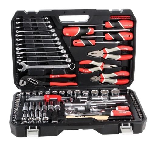 Yato Chrome Vanadium Steel Tool Set (Pack of 122)