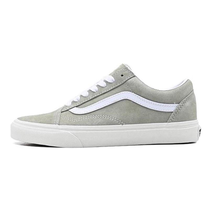 Old Skool Vans 'Pig Suede - Moss Grey' VN0A5KRFB32