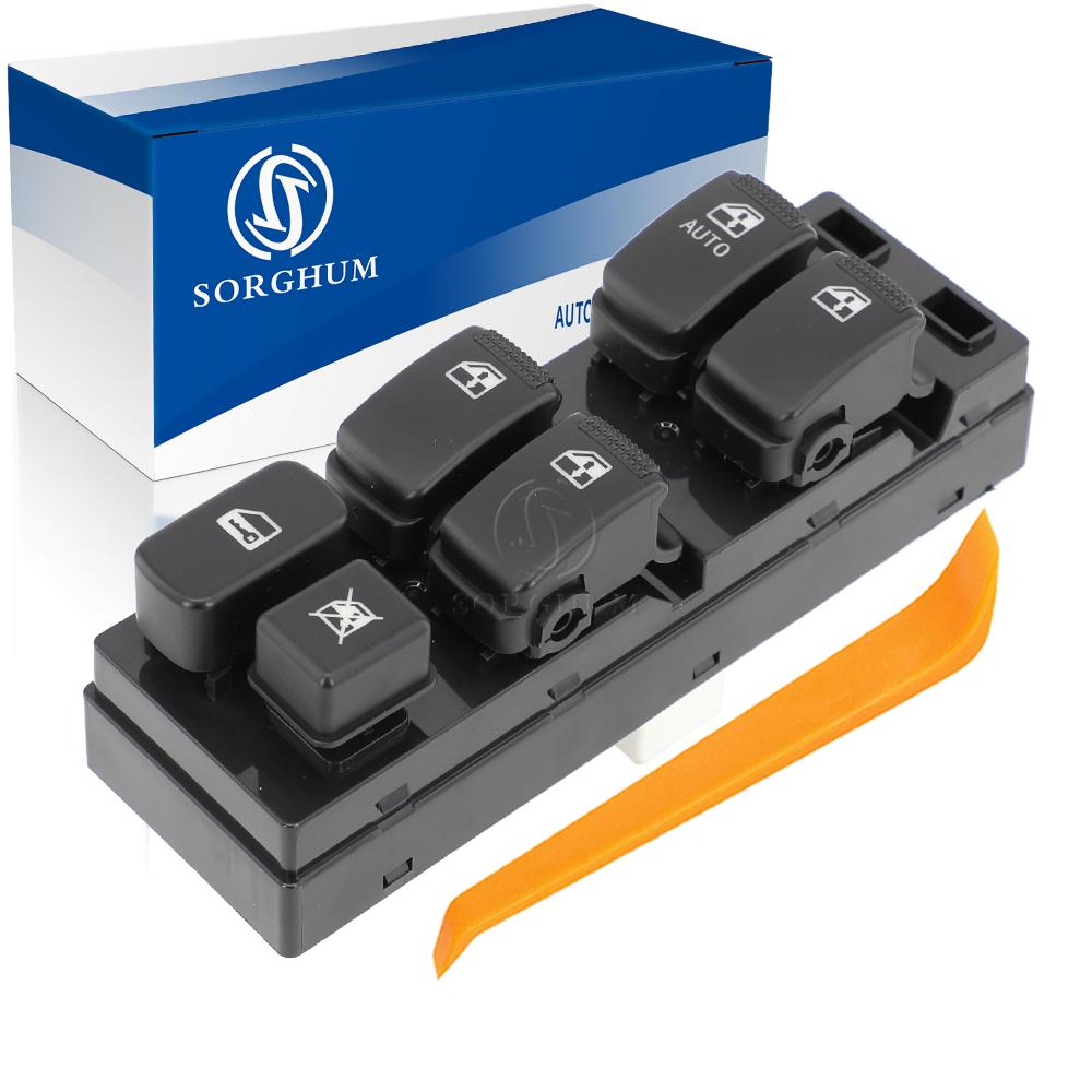 Power Window Control Switch For Kia Sorento LHD 2002 2003 2004 2005 2009 Front Left Glass Button 93570-3E410-BL Cat Part SORGHUM