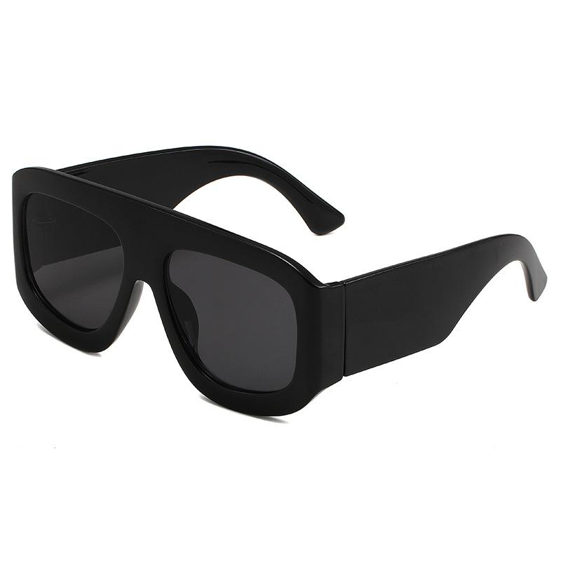 Oversized Square Sunglasses for Women Fashion Simple Luxury Vintage Shades UV400 Outdoor Men Sun Glasses