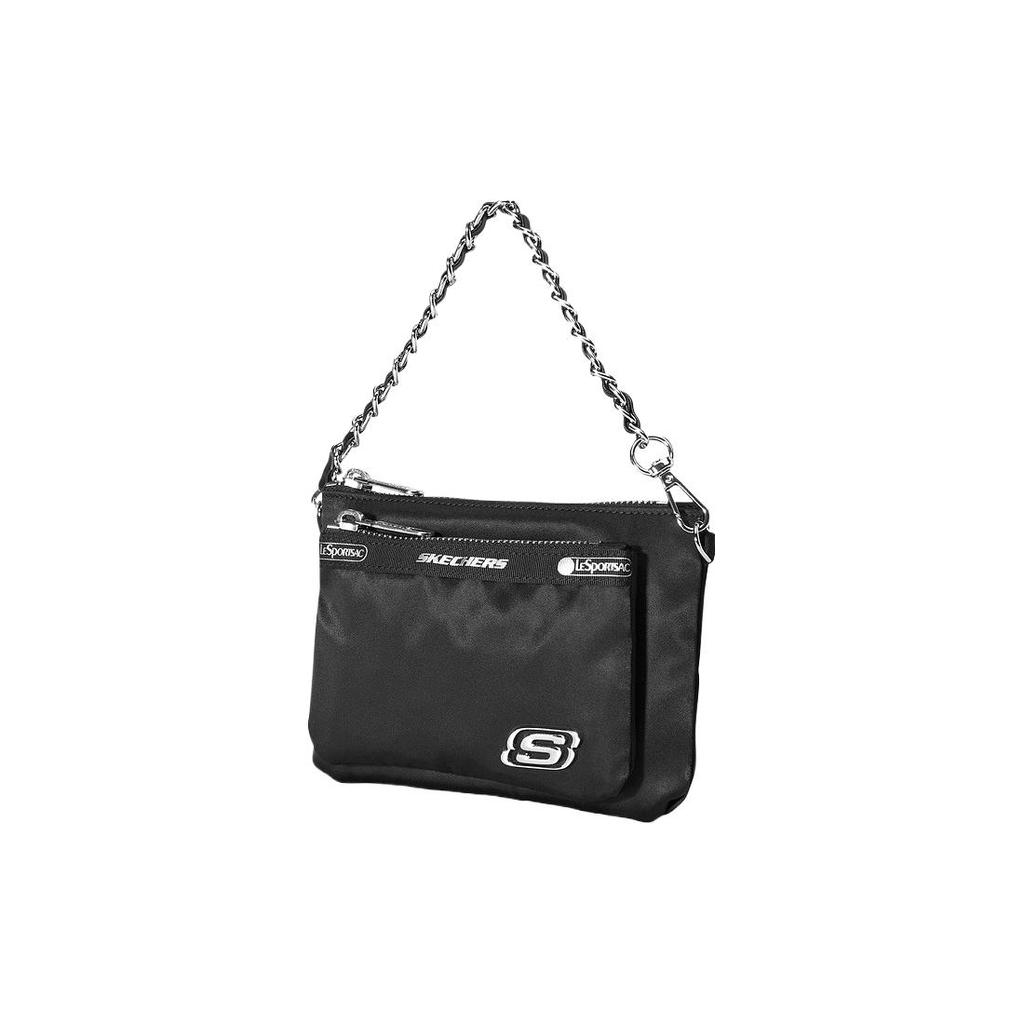 New Skechers LeSportsac Collaboration Fabric Handbag, Shoulder Bag Unisex Dark Blue Black L223U123-0029