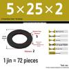Blackened Enlarged Thickened Metal Washer - M3-M42