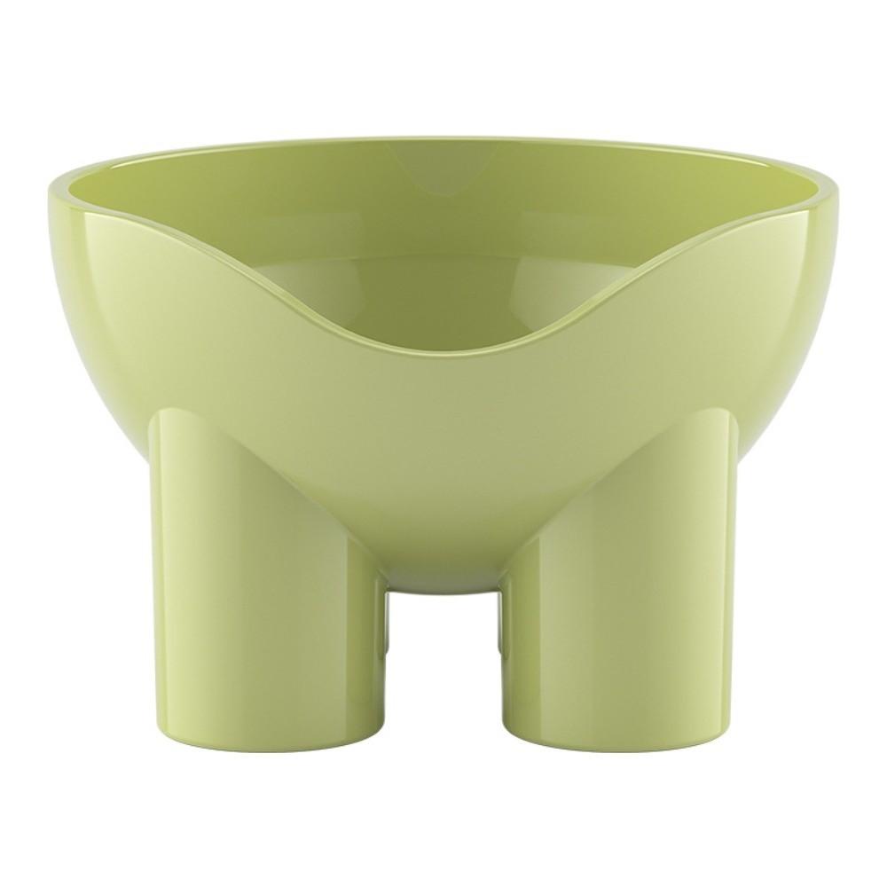 

High Foot Dog Bowl Non-Slip Pet Food Bowl New Cat Bowl Pet Feeding Supplies зелений