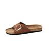 Thick-soled Sponge Slippers Women's Summer Shoes Fashionable Belt Buckle Shoes Open-toe Flip-flops