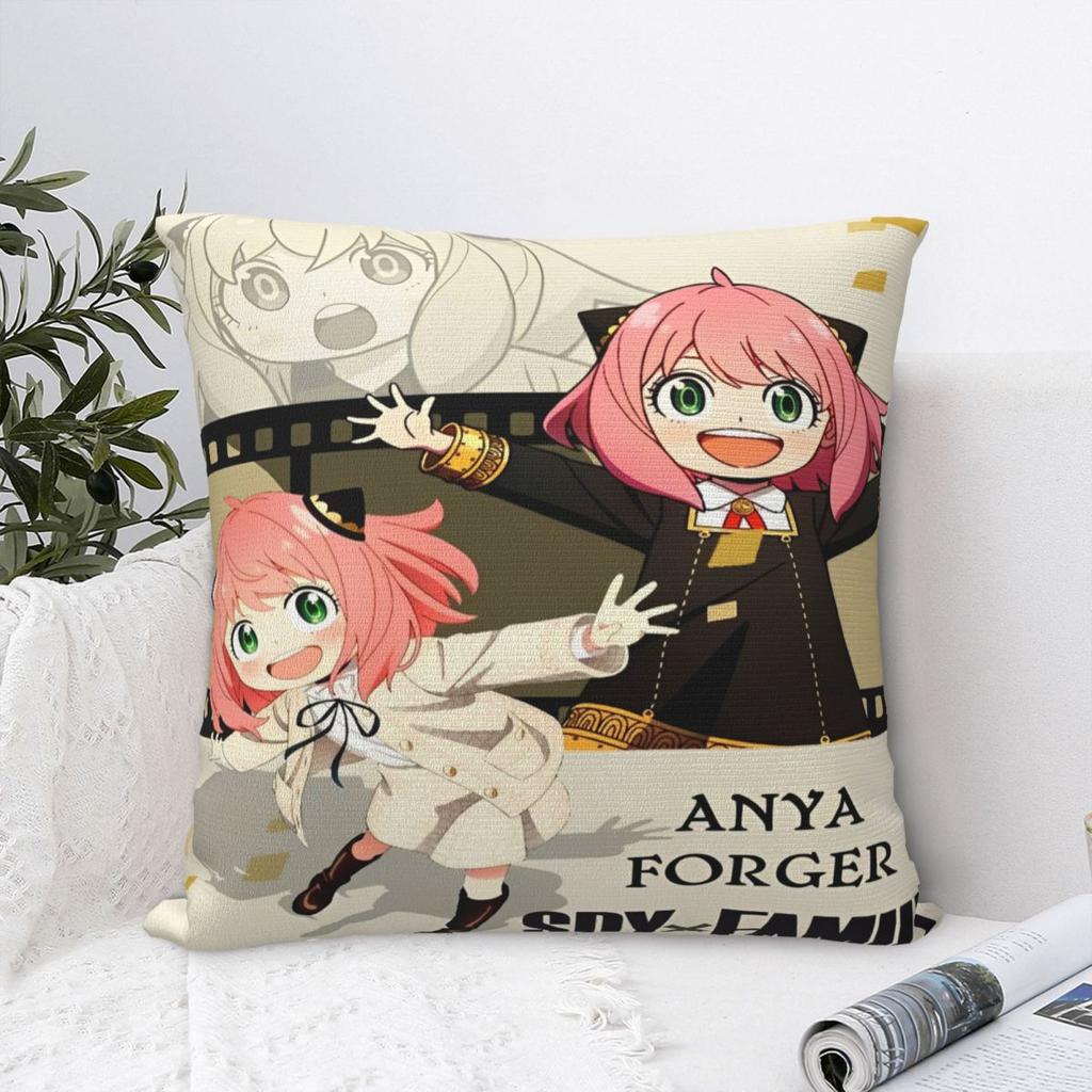 Seat Decorations Spy X Family Japan Anime Pillowcase Merch Pillow Covers Square Multi-Size