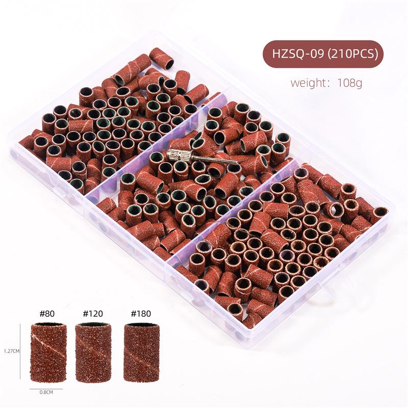 Exclusive Nail Sanding Bands With Bearings - White, Black, Brown