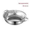 Diriyan Stainless Steel Clear Soup Hot Pot