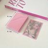 50pcs/Pack 61x91mm Ins Kpop Idol Card Sleeves Top Loaders Cards Protectors-Pink Back To School