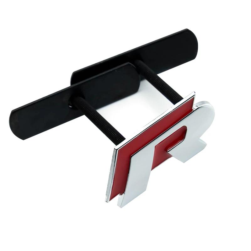 

2025 Hot 3D Metal Badge Body Sticker Front Grill Trunk Auto Emblem For Volkswagen VW R-line R GTI Polo Golf 5 6 7 MK8 Touareg Pa