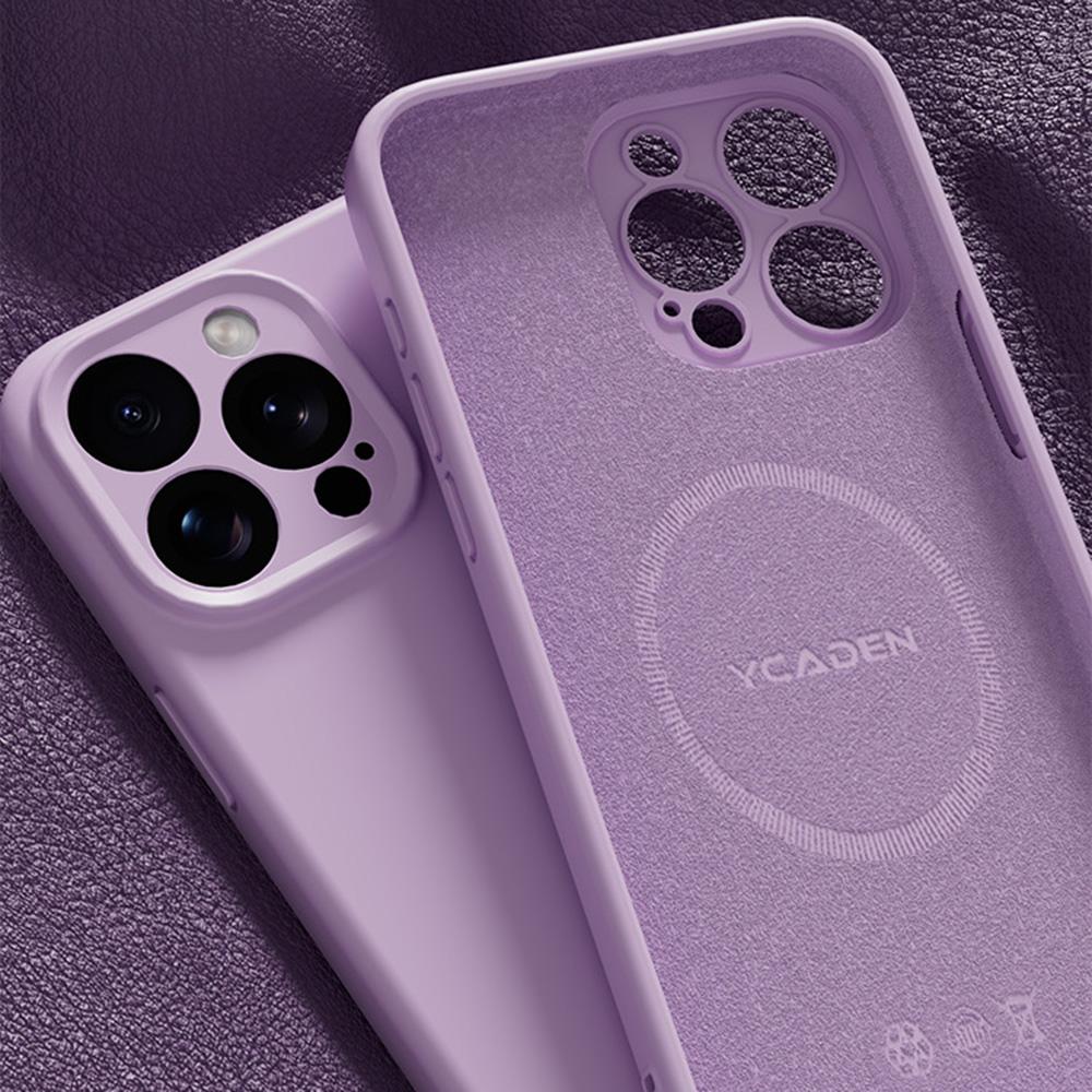 YCADEN For iPhone 15 Pro Max Case Compatible with MagSafe Precise Cutouts TPU Phone Back Cover