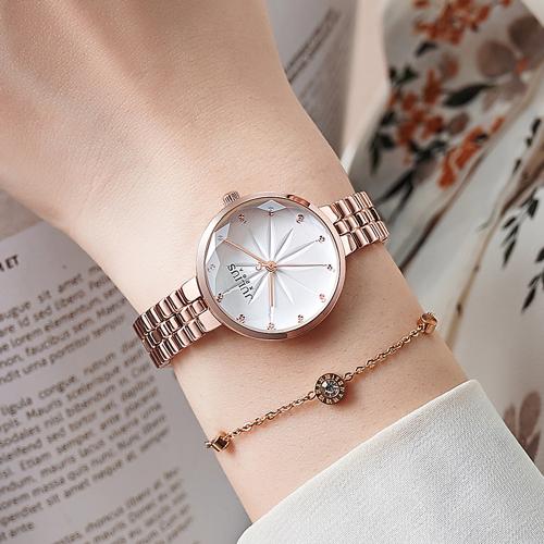 

[JULIUS] JULIUS Women s Round Metal Watch JA-1278 JA-1278D