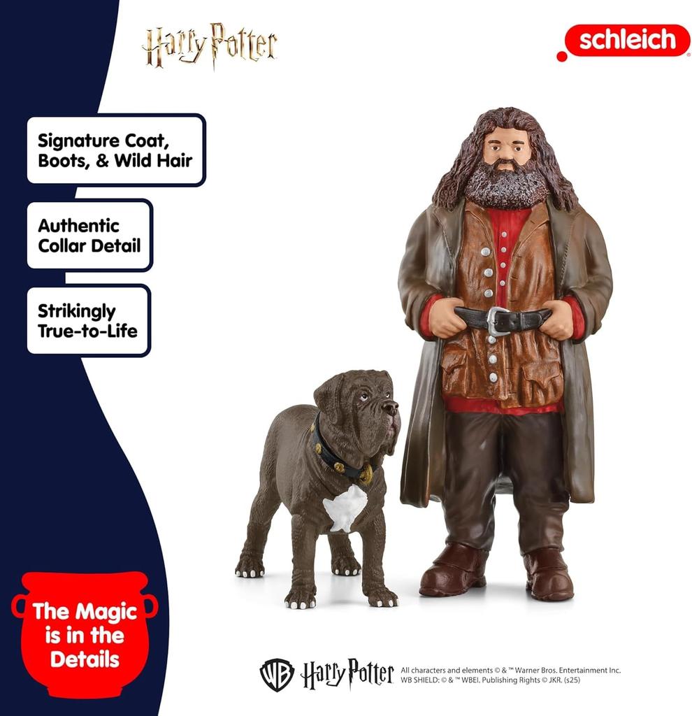 Schleich Harry Potter Series Hagrid and Fang 42638