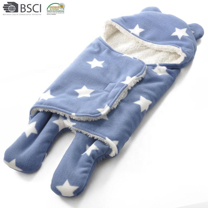 

Спальный мешок из микрофлиса с принтом для малышей, спальный мешок, мешок для сна, обертка для кроватки, текстильное одеяло, детские товары, Сучжоу, детский спальный мешок