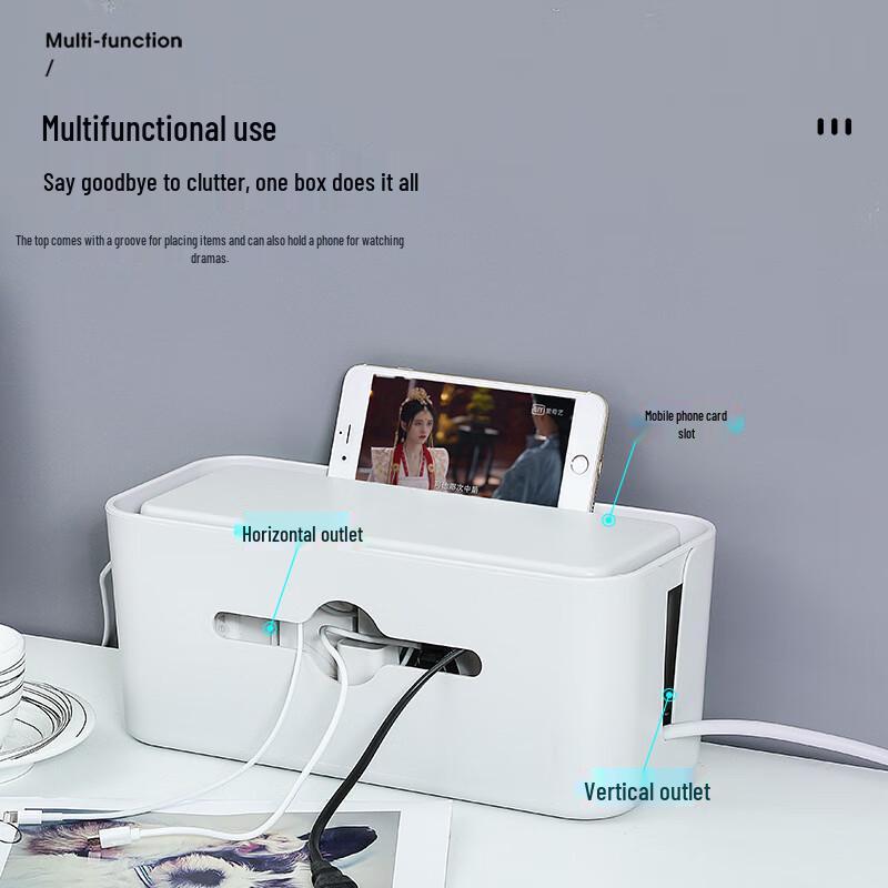 Weipello Krabica na organizáciu káblov pre predlžovačky