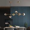 Modern Glass Ball Ceiling Chandelier for Table Dining Living Room Kitchen Island Pendant Lamp Home Decor Indoor Lighting Fixture