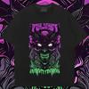 Purple Demon Tees Oversized Milk Fiber T-shirt Hip Hop Style For Men‘s Tops Graphic Printing Tshirt Streetwear Tshirt
