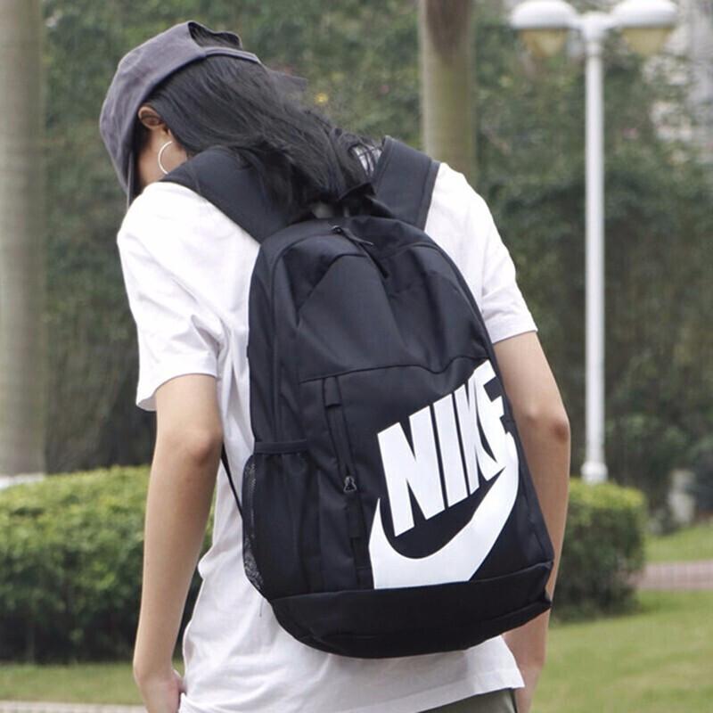Nike ELEMENTAL Polyester Backpack Regular Unisex Black Lightweight Casual BA6030-013