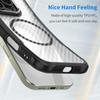 For iPhone 16e Case Compatible with MagSafe Hybrid Phone Cover Carbon Fiber
