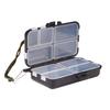 9 Grid Compartments Black Fishing Lure Box Fishing Tackle Hook