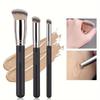 1/3PCS  Premium Foundation Concealer Brush,  Brushes  Eye Dense Face Makeup Brush  Under  Contour BlusherFlawless For Blending