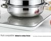 Mehrschichtiger Dampfgarer aus Edelstahl mit verdicktem Einsatz, 28 cm - Einzel-, Doppel- oder Dreifachschichtoptionen, Ideal für den Haushalt und als Geschenk
