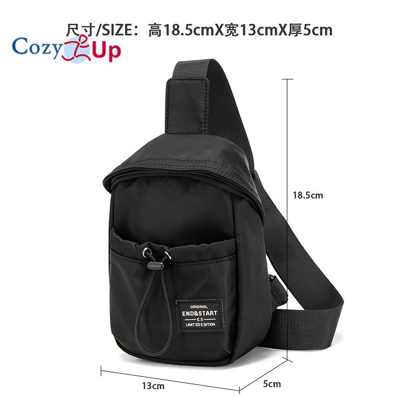 Mini geantă pentru talie, geantă pentru bărbați pe umăr, geantă pentru piept, telefon mobil, geantă mică și ușoară în talie