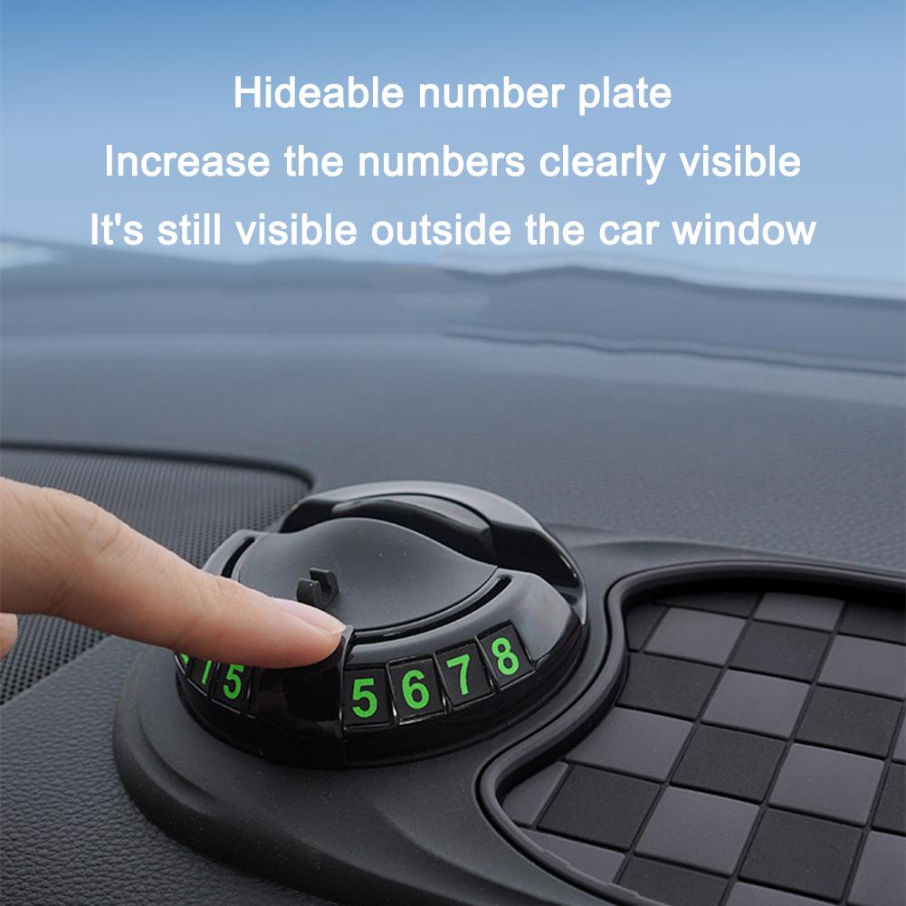 Anti-slip Grip Pad Car Anti-slip Mat Phone Holder 360-degree Rotation Car Dashboard Mat with Phone Holder for Anti-slip for Safe