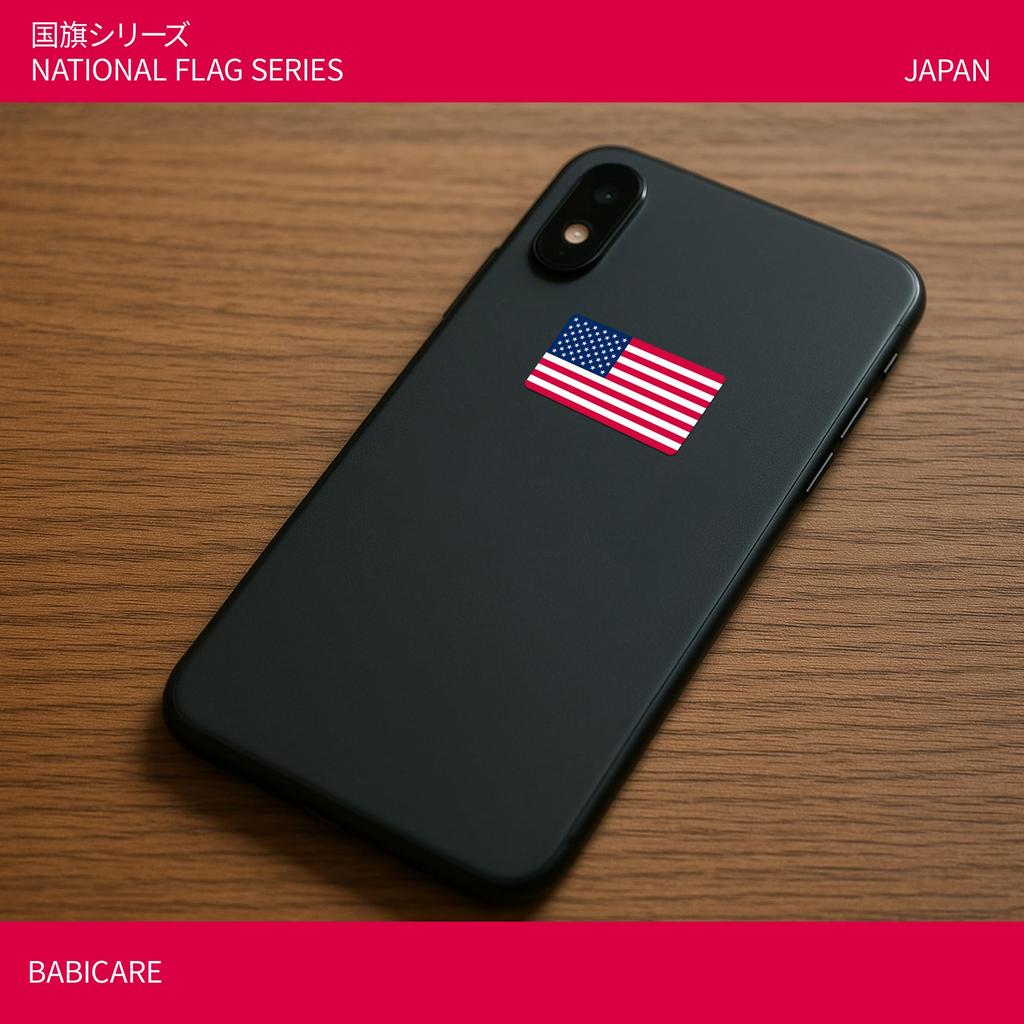 [BABICARE] USA American Flag 12 Pieces Seal/Sticker Clothing/Car Body OK