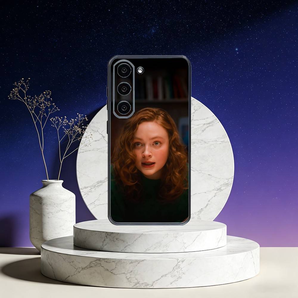 A-Actress S-Sadie Sink Phone Case For Samsung Galaxy A73,A72,A71,A70,A53,A52,A51,Others Soft Black Cover