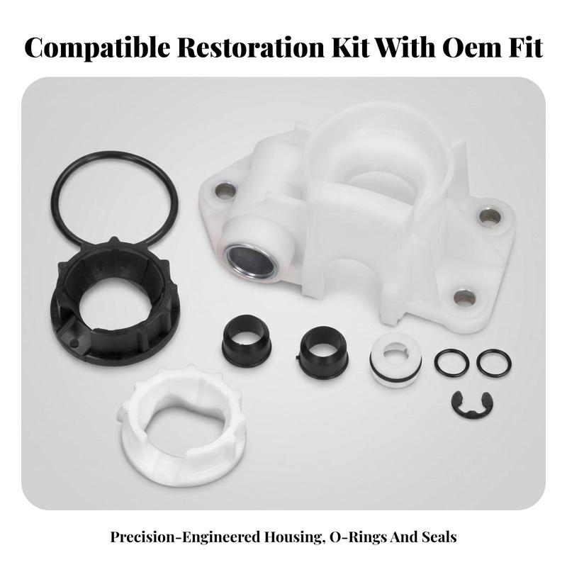 Car Service Seal Pack Auto Repair Kit with Retaining Clip and Rubber Rings for Fiat Professional Workshop Use