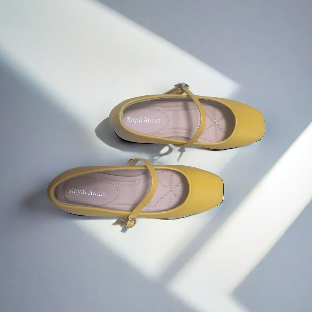 Fashion Flat Shoes for Women 2025 Spring and Autumn French Square Toe Silver Mary Jane Plus Size Women's Shoes Zapatos Mujer ladies