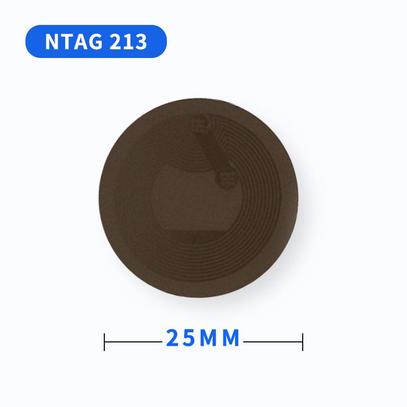 NFC Tag213 & 215 Chip Transparent RFID Sticker Label