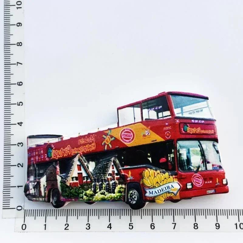 Portugal Fridge Magnets Tourist Souvenir Portuguese Cock Lisboa Tram Guitar Magnetic Refrigerator Sticker Collection Travel Gift