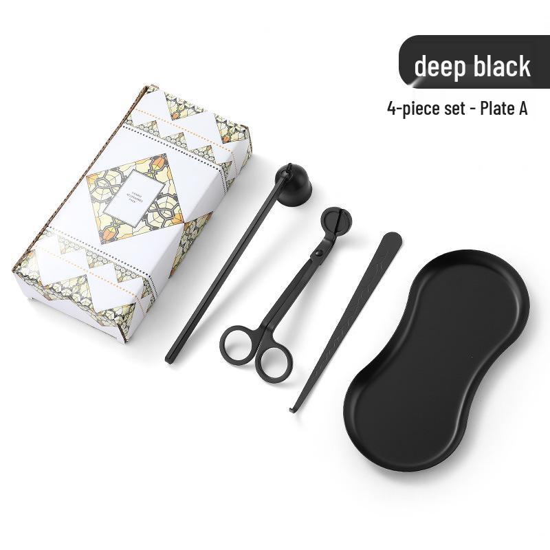 Aromatherapie-Kerzenwerkzeugset aus Edelstahl: Kleiner Löscher & Schere