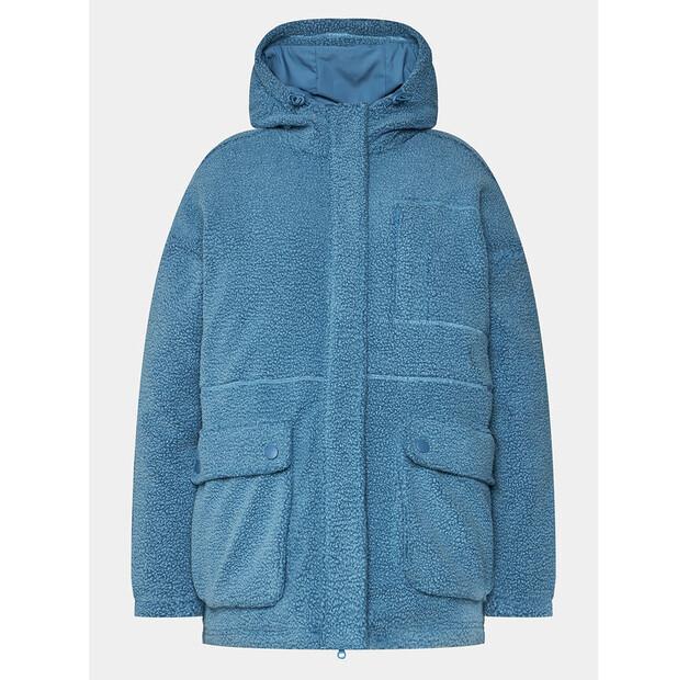 

Демисезонная куртка American Vintage Ifynk IFY17AE24 синего цвета, свободного кроя M/L