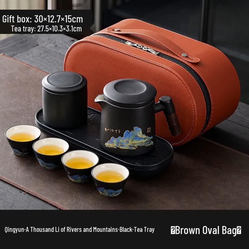 UOSOO Portable Travel Tea Set