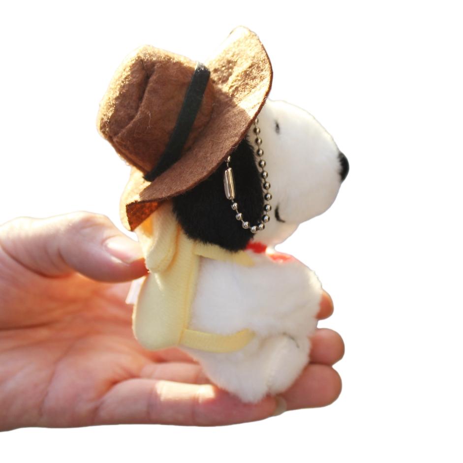 1piece 12CM Peanuts Snoopy Plush pendant toys Christmas gift toysChristmas tree ornament toys